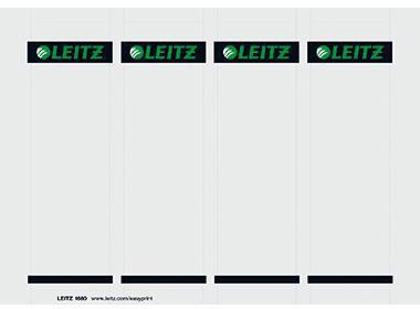 Leitz Einsteckrückenschild 16800085 kurz/breit Karton gr 100 St./Pack.