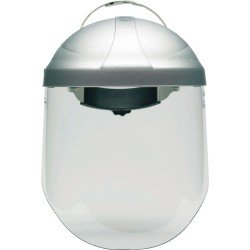 Kopfhalterung u.Visier Tuffmaster H8 WP96 m.Visier PC klar 3M