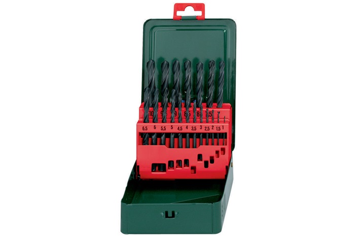 Bohrerkassette 19teilig SP HSS-R Metabo