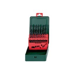 Bohrerkassette 19teilig SP HSS-R Metabo