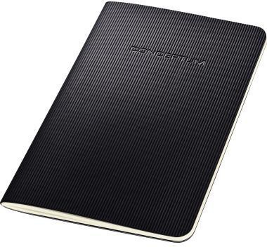 SIGEL Notizbuch Conceptum CO864 ca. DIN A6 SC kariert 32Bl. sw