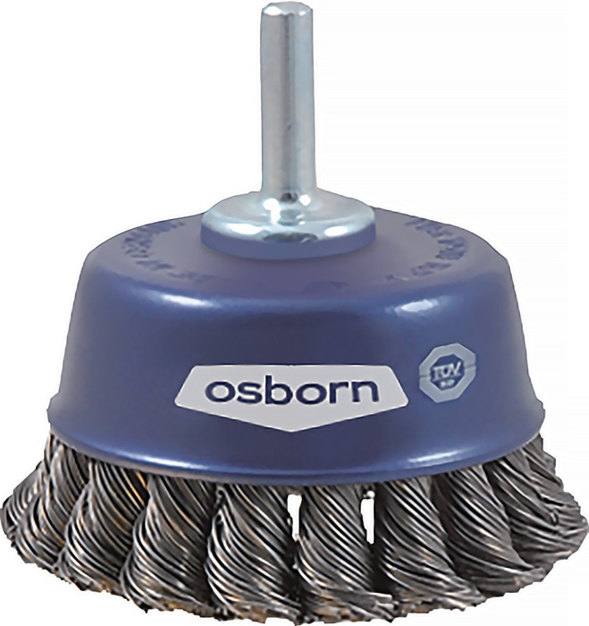 Topfbürste D.65mm Drahtstärke 0,5mm STA 6000min-¹ OSBORN
