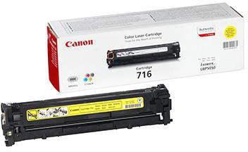 Canon Toner 1977B002AA 716 1.500 Seiten gelb