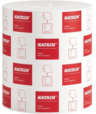 Katrin Handtuchrolle System Towel M2 460102 160m weiß 6 Rl./Pack.