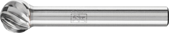 Frässtift KUD D.10mm Kopf-L.9mm Schaft-D.6mm HM Verz.INOX PFERD