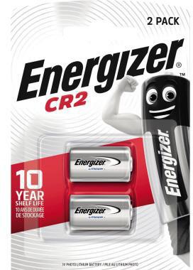 Energizer Fotobatterie CR2 E300783802 Lithium 2 St./Pack.