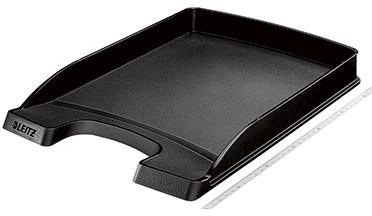 Leitz Briefablage Flach Plus 52370095 DIN A4 stapelbar PS sw