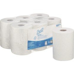 Rollenhandtuch Scott® Control™ 6623 1-lagig weiß L.ca165 mxB.ca198mm 6 Rollen/KT
