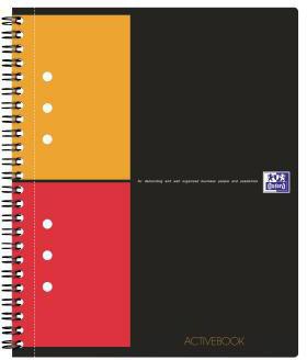 Oxford Collegeblock Activebook 100102880 DIN A5+ kariert 80Bl.