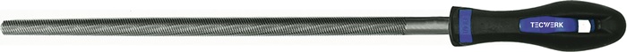 Werkstattfeile DIN 7261 L.250mm Q.9,5mm Hieb 1 Rund 2K-Ergo TECWERK