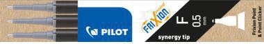 PILOT Tintenrollermine Frixion Point 2265001F 0,3mm sw 3 St./Pack.