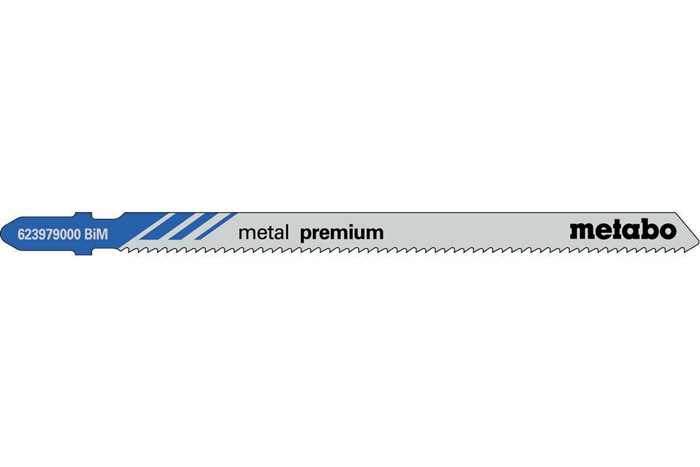 Stichsägeblätter metal premium Nutz-L.106mm Zahnteilung1,8mm BiM gefr. gew.5St.