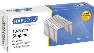 RAPESCO Heftklammer S13060Z3 13/6 verzinkt 5.000 St./Pack.