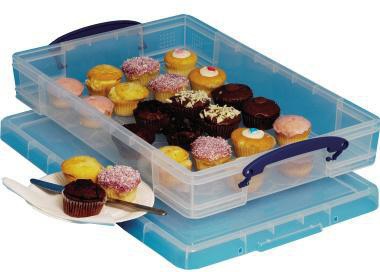 Really Useful Box Aufbewahrungsbox 10C 34x8,5x52cm 10l transparent