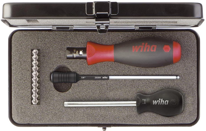 Drehmomentschraubendrehersatz 2852 S10-01 13-tlg.1-5 Nm einstellb.WIHA