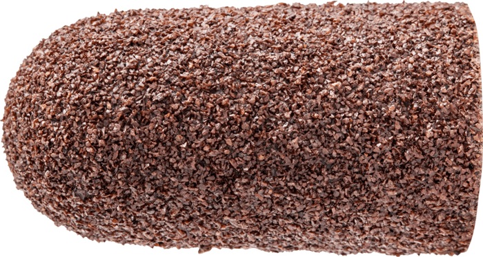 Schleifkappe POLICAP D16xH32mm K.60 KEL-Rundkegel braun PFERD