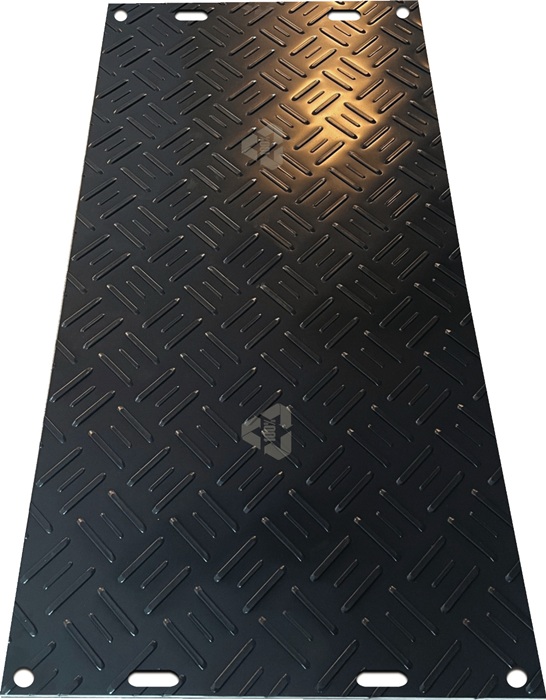 Bodenschutzmatte Xtreme L2000xB1000xH22mm recyceltes PE-LD 38,1kg DANREC