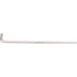 Sechskantwinkelschraubendreher SW 6mm lang,Kugelk.180x32mm TECWERK