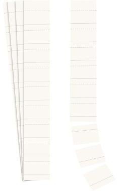 Ultradex Einsteckkarte Planrecord 140608 60x32mm weiß 90 St./Pack.