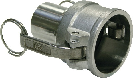 Hebelarmk.Kamlok Typ C VA (1.4408) 26,44mm 3/4 Zoll Schl.-Gr.19mm TEGUMA