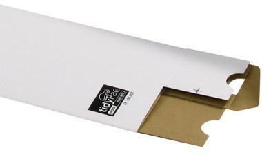 tidyPac Versandhülse TP100.002 750x75x75mm Wellkarton weiß