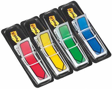 Post-it Haftstreifen Index Pfeile 684ARR3 sortiert 4 St./Pack.