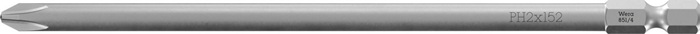 Bit 855/4 Z 1/4 Zoll PH 2 L.152mm zähh.WERA