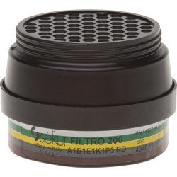 Mehrbereichskombifilter 200 A1B1E1K1-P3 EN 14387 f.EKASTU
