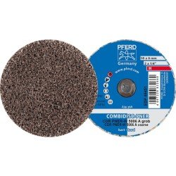 Vliesronde CDR PNER-H 5006 A F D.50mm K.G (grob) B.6mm H (hart) 19100min-¹ PFERD