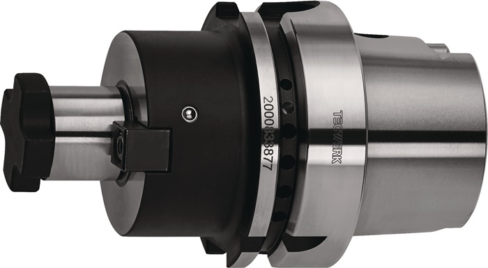 Quernutaufsteckfräsdorn DIN 69893A Spann-D.16mm HSK-A63 A.-L.50mm TECWERK