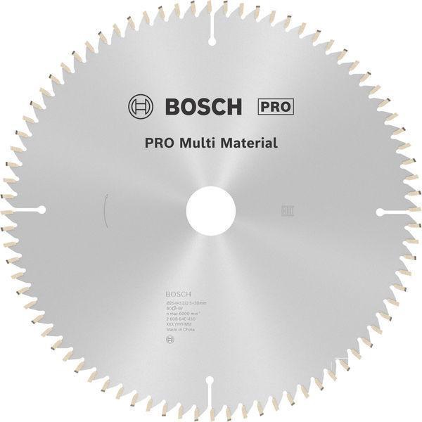 Kreissägeblatt AD 254mm Z.80 HLTCG Bohr.30mm Schnitt-B.3,2mm HM BOSCH