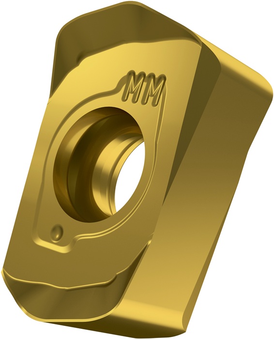 Fräswendeschneidplatte ISO BNGX 10T308SR-MM:M8330 D.2,76mm PVD beschichtet Gold