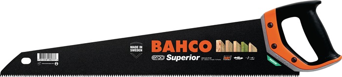 Handsäge ERGO Superior Blatt-L.550mm 9/10 ZpZ XT-Zahn.BAHCO