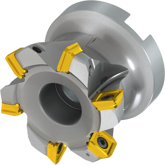 Hochvorschubfräser ISO 66A06R-SMOSO12-C D.27mm Schneid-D.66mm PRAMET
