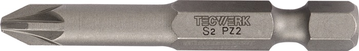 Bit 1/4 Zoll PZD 2 L.50mm TECWERK