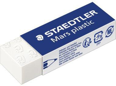 STAEDTLER Radierer Mars plastic 526 50 65x13x23mm PVC weiß