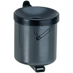 Sicherheitswandascher graphit H.100xD.90mm m.Kippvorichtung