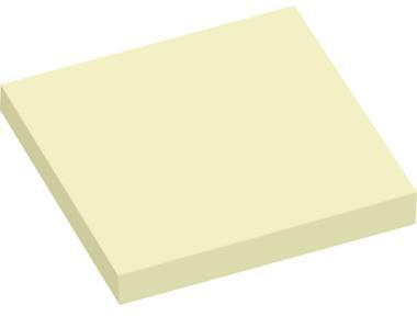 Soennecken Haftnotiz Powernotes 5858 75x75mm 100Bl. gelb