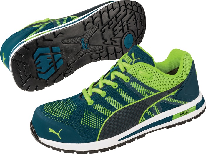 Sicherheitsschuh Elevate Knit GREEN LOW Gr.45 W.11 blau/grün S1PS ESD FO HRO SR