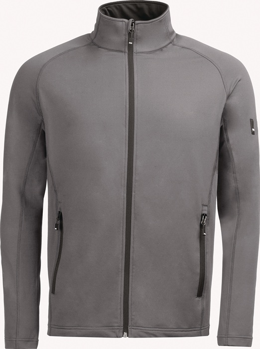 Fleecejacke KUNO Größe L grau FHB