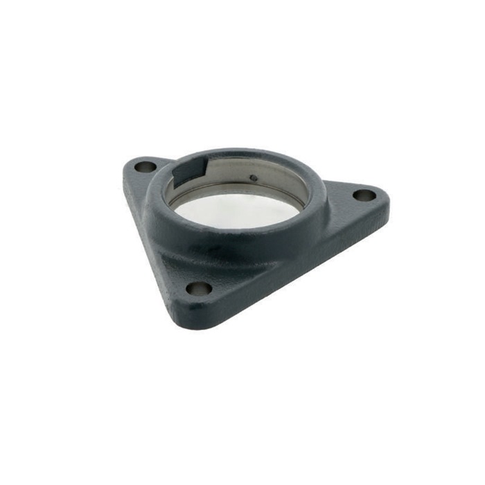 Flanschlagergehäuse GEHCFTR04 -GG 47mm dreieckig INA