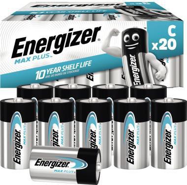 Energizer Batterie Max Plus E301324104 C/Baby/LR14 20 St.