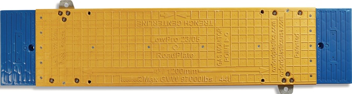 Grabenbrücke LowPro® 23/05 Mittelstück L.2300mm B.500mm 44 t 16