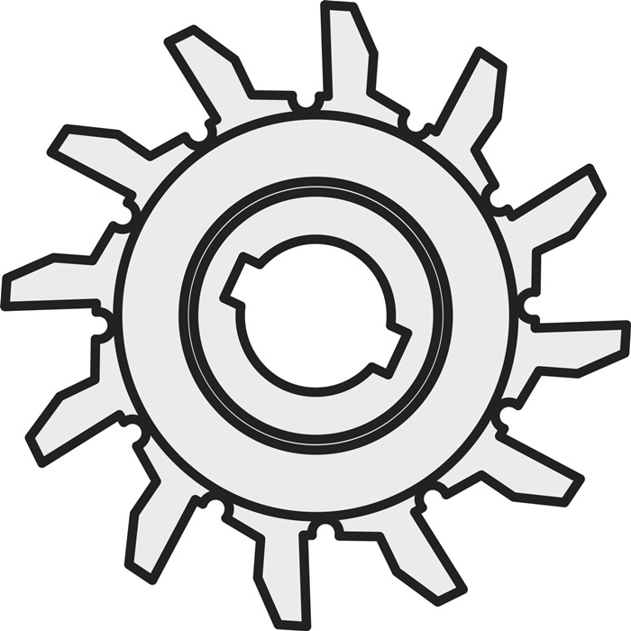 Ersatzteil ISO 1121 Bruttogewicht 55,7g PRAMET