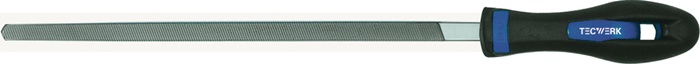 Werkstattfeile DIN 7261 L.200mm Q.8mm Hieb 2 4-KT.2K-Ergo TECWERK