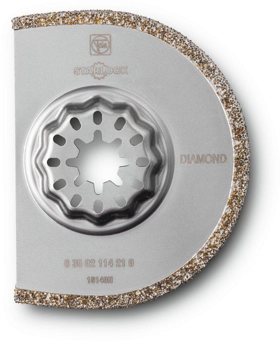 Segmentsägeblatt SL Diamant D.75mm Schnitt-B.2,2mm Starlock FEIN