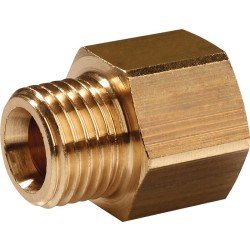 Reduziernippel MS AG G 1/4 Zoll IG G 3/8 Zoll TECWERK
