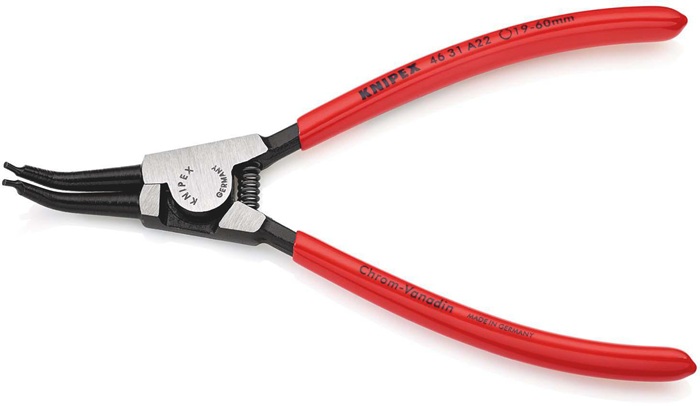 Sicherungsringzange A 22 f.Wellen D.19-60mm KNIPEX