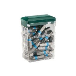 Bitsortiment Gr.PZ2 L.25mm S2-Stahl farbcodiert in Box 25 St. Metabo