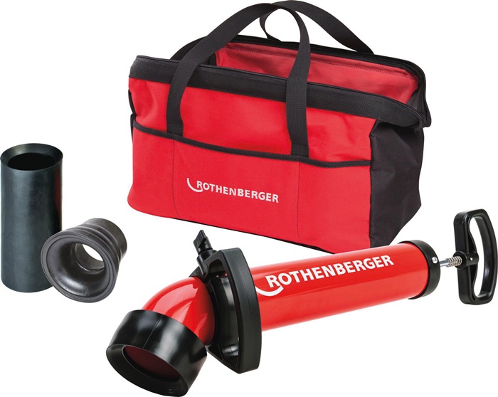 Saug-Druckreiniger ROPUMP SUPER PLUS Set mit 3 Adaptern ROTHENBERGER